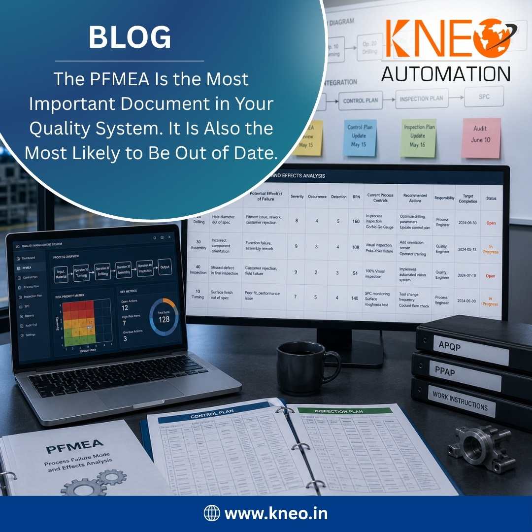 The PFMEA Is the Most Important Document in Your Quality System. It Is Also the Most Likely to Be Out of Date.