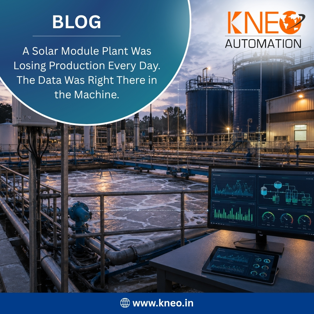 A Solar Module Plant Was Losing Production Every Day. The Data Was Right There in the Machine.